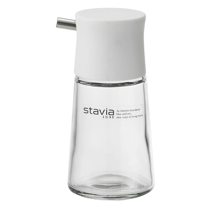 Risu Stavia Luxe 80ml 玻璃酱油调味瓶 - 白色