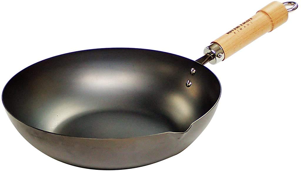 Riverlight 26Cm Iron Stir Fry Wok - Ih Compatible, Japan Priority