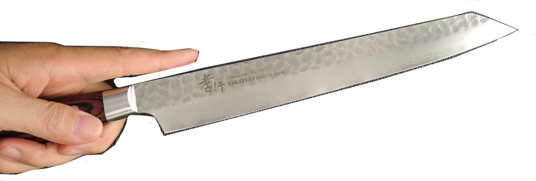 堺貴之鎚擊大馬士革 33 層 Vg-10 270 mm Kiritsuke Kengata 生魚片