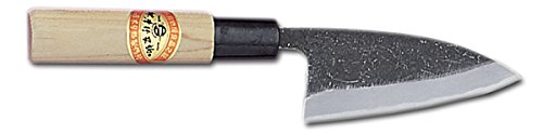 Sakai Takayuki Yellow Steel Ajikiri Deba Knife 07372 Japan