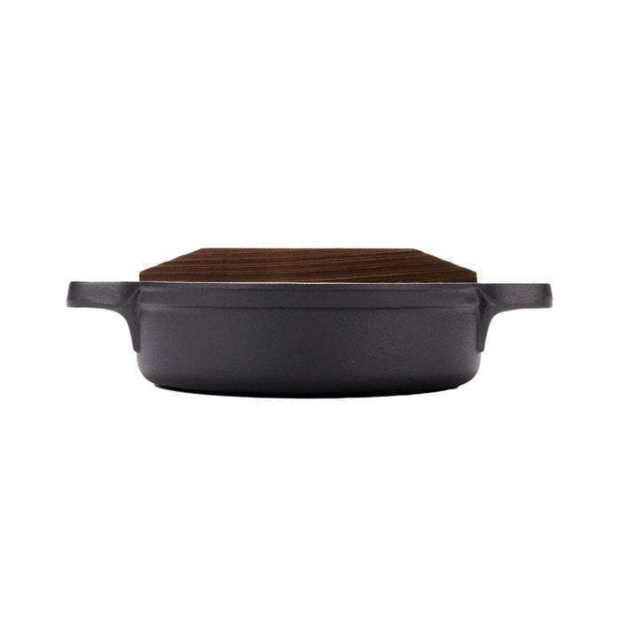 Seieido Japan 20Cm Cast Iron Sukiyaki Gyoza Pan