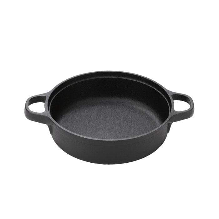 Seieido 26Cm Japanese Cast Iron Sukiyaki & Gyoza Pan - Authentic Cooking Essential