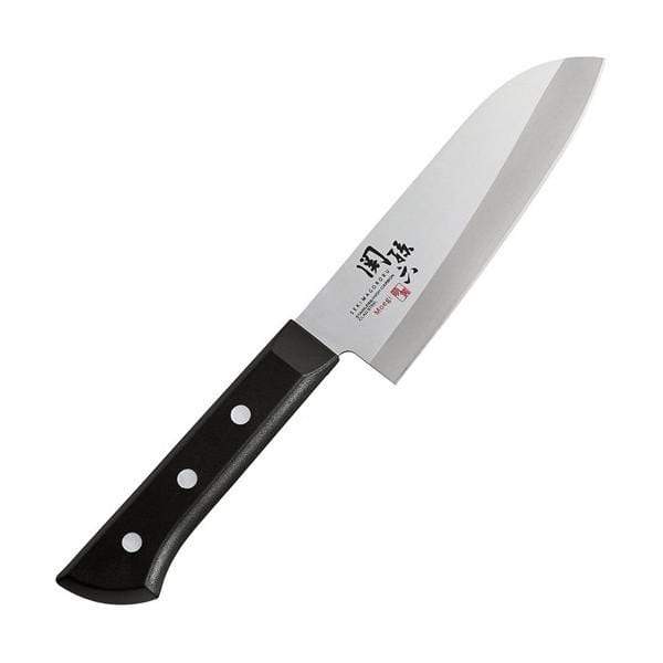 Seki Magoroku Moegi Santoku 145mm 日本 Ae2901 - 高級用戶友好型菜刀