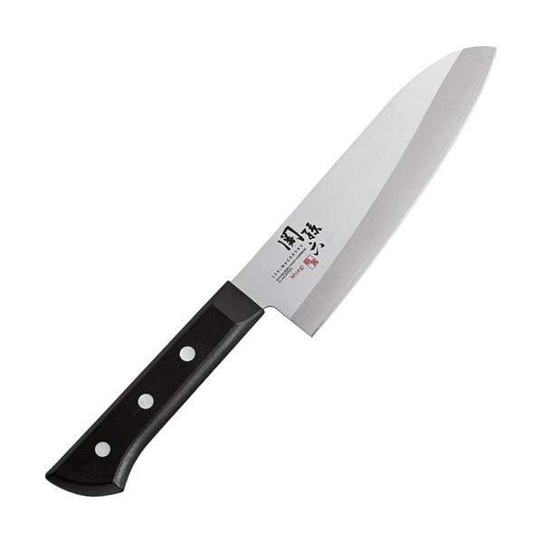 日本 Seki Magoroku Moegi Santoku 165mm AE2900 刀 - 高品質烹飪工具