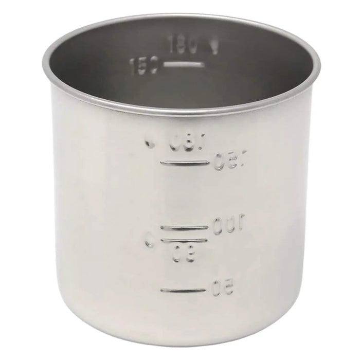 Sekikawa Japan Stainless Steel Rice Measuring Cup - 1-Go Capacity