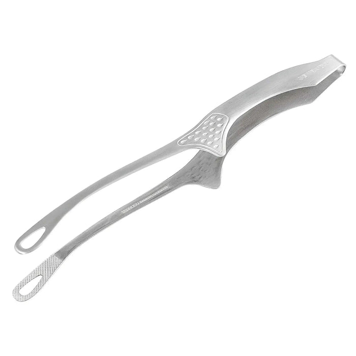 Senbudo BBQ Tongs - Premium Stainless Steel Grilling Utensil, 262mm Length