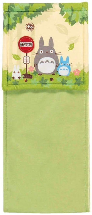 Senko Totoro 馬桶墊套裝搭配拖鞋和紙架套 - 60X60 公分 - 日本製造