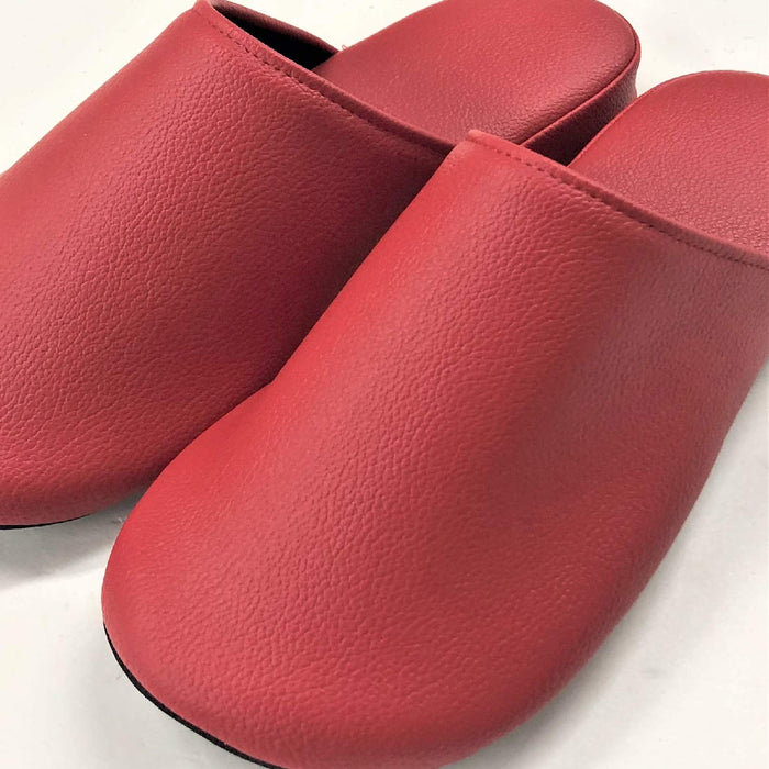 Senko Japan SDS Legato Slippers 22.5cm Red - Alcohol Disinfectant Compatible