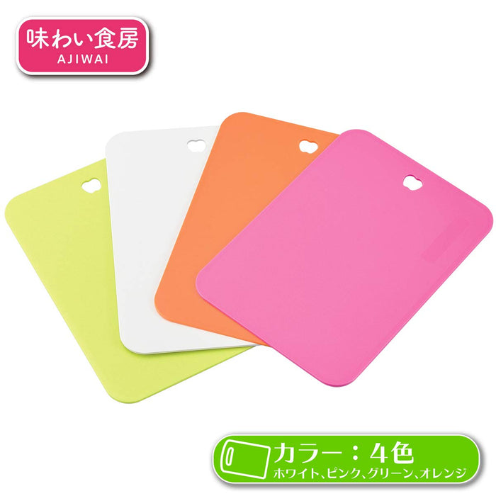 Shimomura Kougyou Ajishokubo Mini Cutting Board 220x153x2mm Green AMM-672 Niigata Tsubamesanjo