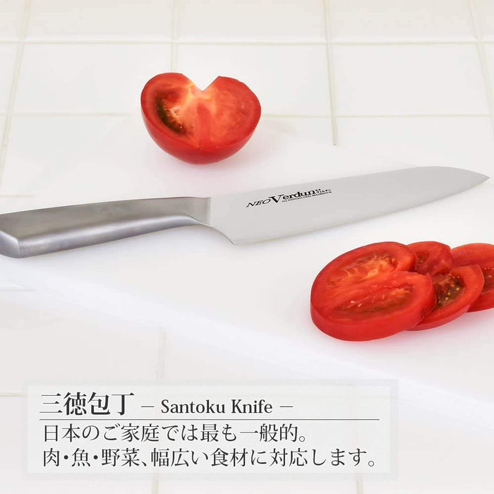 Shimomura Kougyou NVD-01 Santoku Knife 165mm Japan Steel Dishwasher Safe