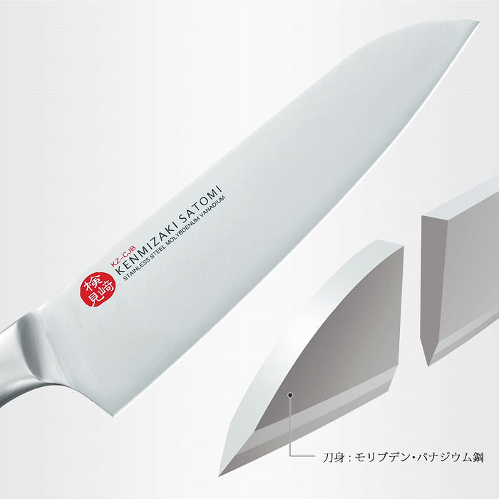 Shimomura Kogyo Santoku Knife 165mm KZ-CJB Dishwasher Safe