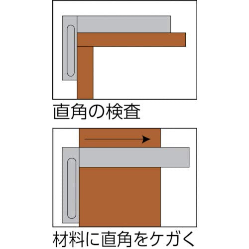 Shinwa Measurement 62009 15cm Stainless Steel Square Scale - Made in Japan