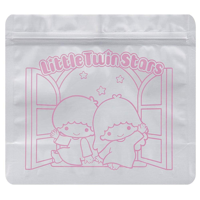 Skater Little Twin Stars Sanrio Zipper Bag - 5 Sheets, Aluminum, Japan