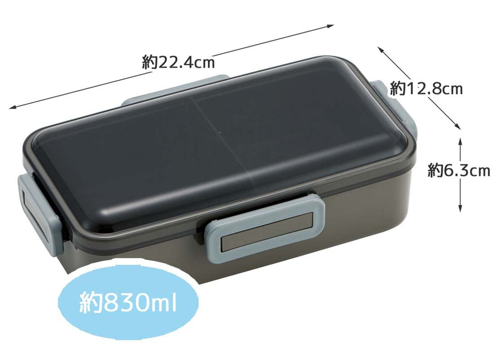 Skater Bento Box 830Ml Gray Antibac Lunchbox Large Men's Japan PFLB8AG-A