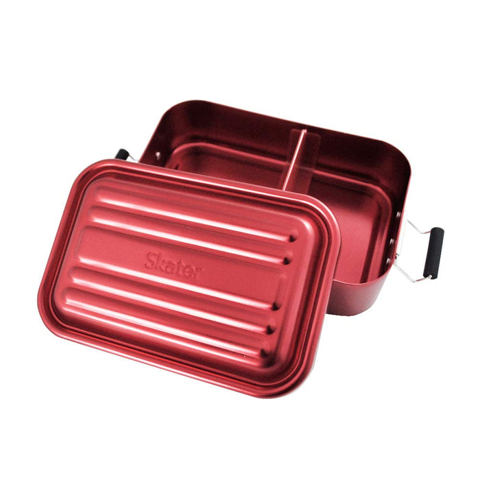 Skater AFT6B 600ml Red Bento Box Aluminum