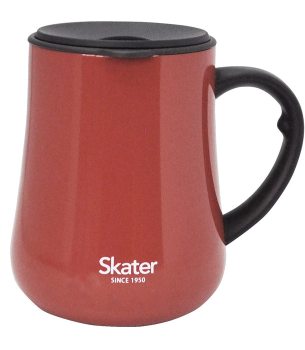 Skater STMGC5-A 400ml 紅色不鏽鋼馬克杯帶蓋