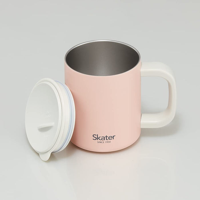 Skater STMG4N-A 330ml Thermal/Cold Steel Mug w/Lid Vacuum Insulated Dull Pink