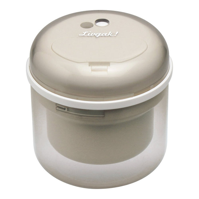 Sonic Japan Electric Pencil Sharpener - Battery Operated, Ivory