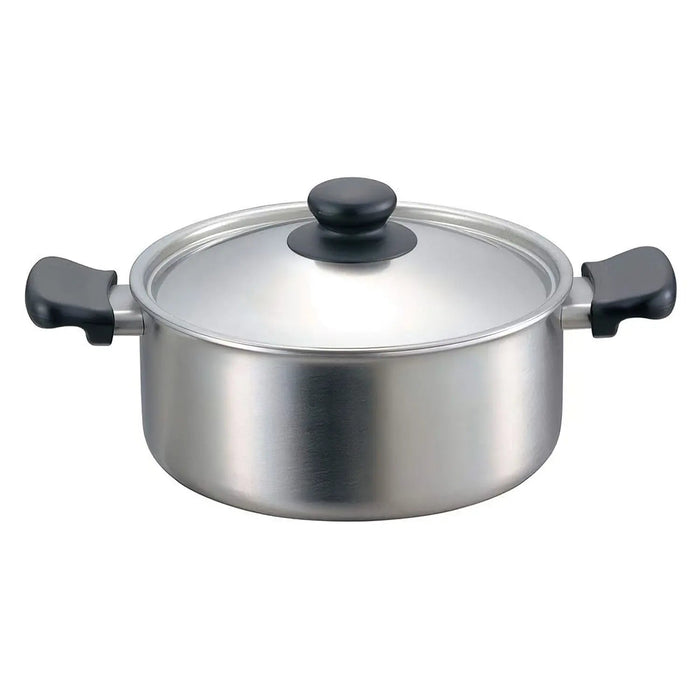 Premium 22Cm Nihon Yoshokki 3-Ply Stainless Steel Induction Casserole - Made in Japan