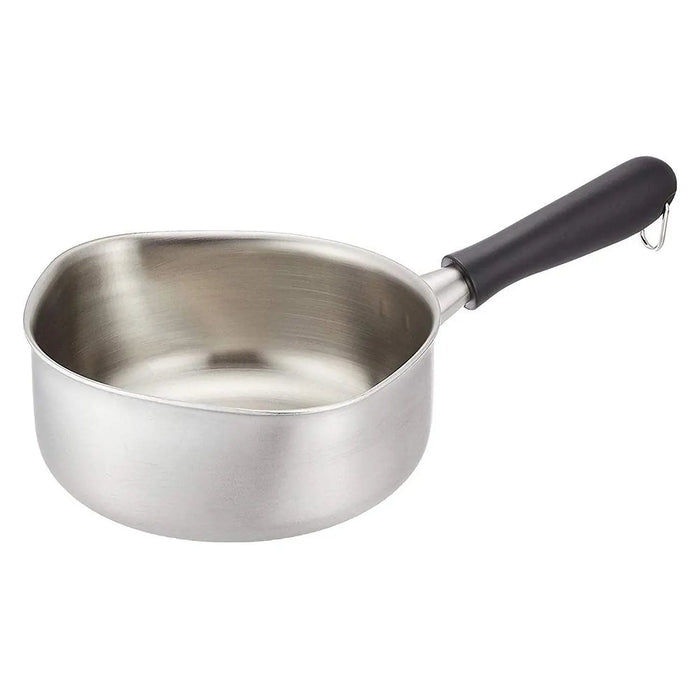 Authentic Nihon Yoshokki 22Cm Stainless Steel Induction Saucepan - Made in Japan