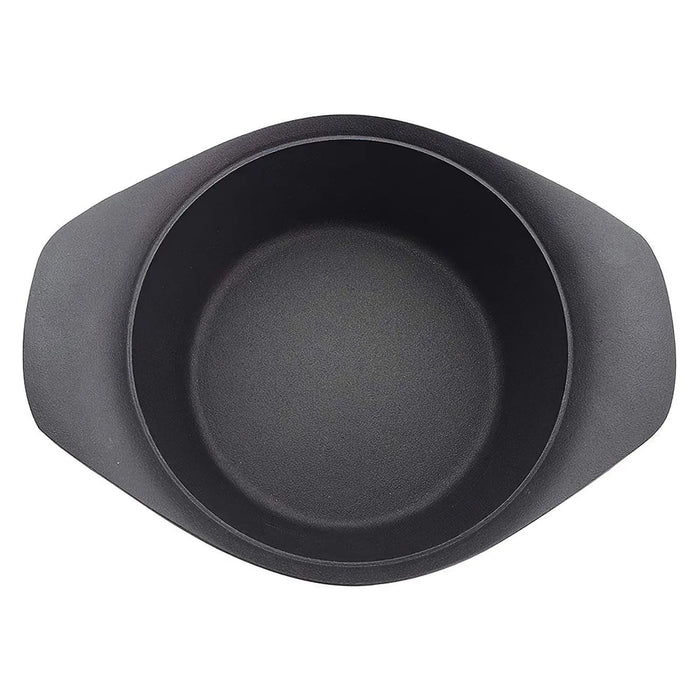 Nihon Yoshokki 22Cm Cast Iron Induction Deep Casserole - Premium Quality for Japanese Cuisine