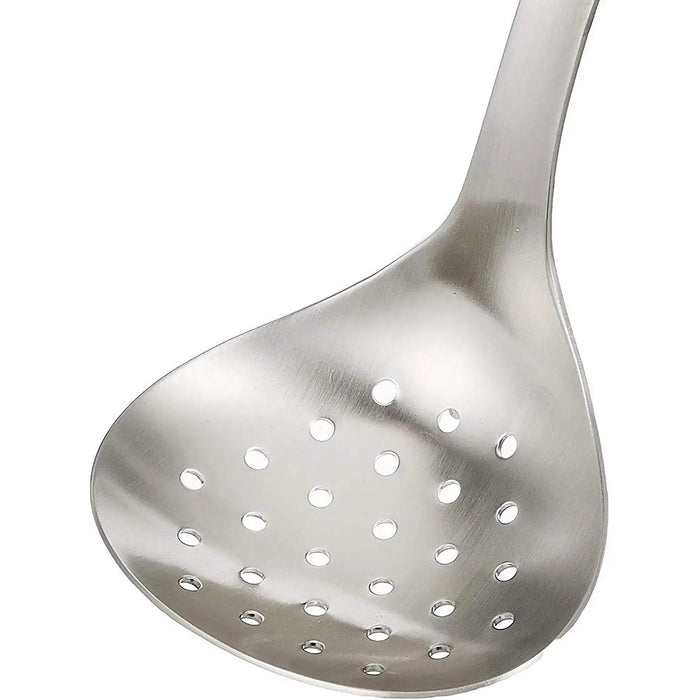 Sori Yanagi Large Stainless Steel Skimmer - Premium Quality Kitchen Utensil