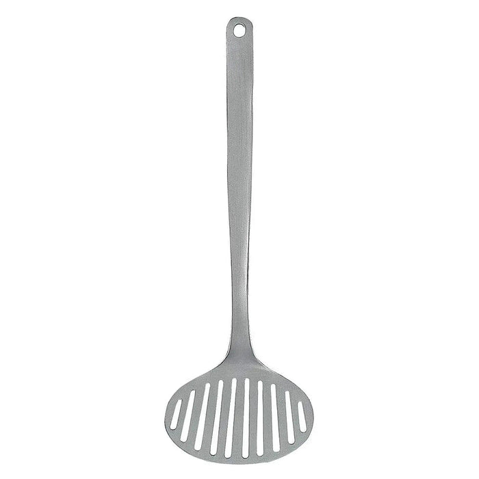 Sori Yanagi Small Stainless Steel Slotted Turner - Premium Quality Kitchen Utensil