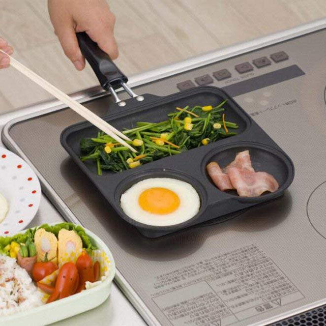 Alpressa Three-Partitioned Pan Optimize Your Cooking Experience