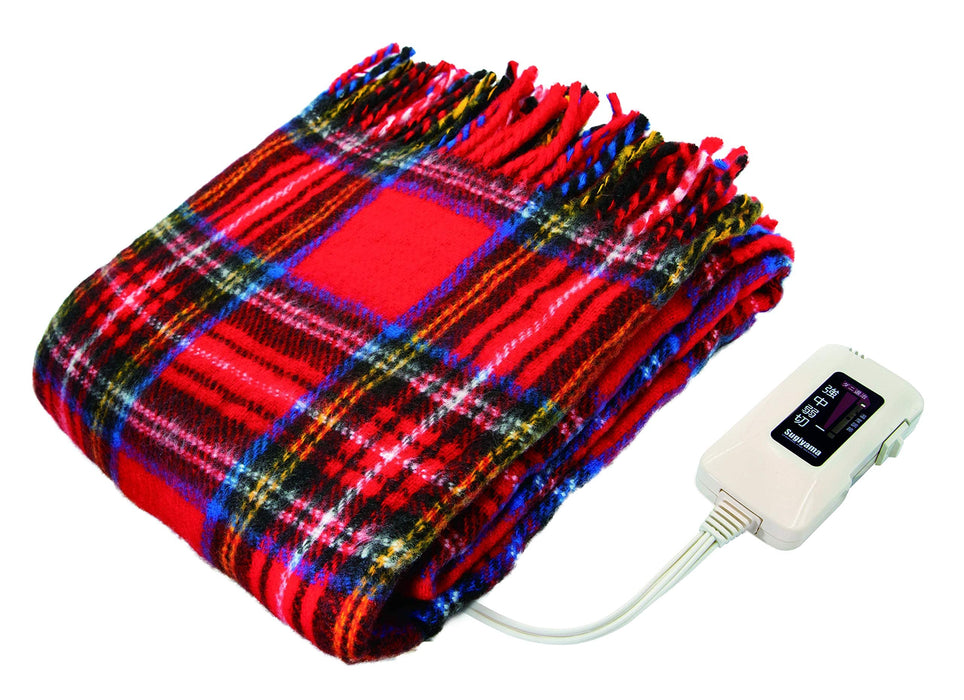 Sugiyama Spinning And Weaving Electric Blanket 140X82Cm Red