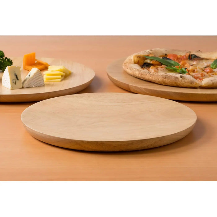 Swanson 25cm Rubberwood Pizza Serving Plate