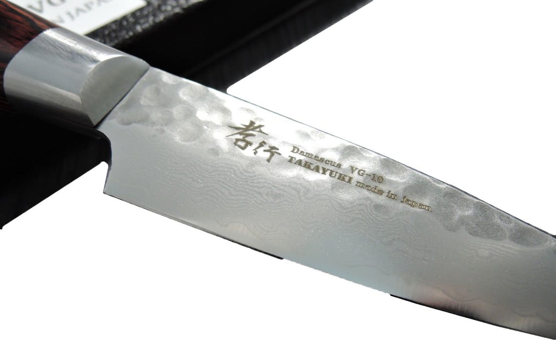 Takayuki Sakai Damascus Vg10 Interrupt 33 Petty 80mm 07390