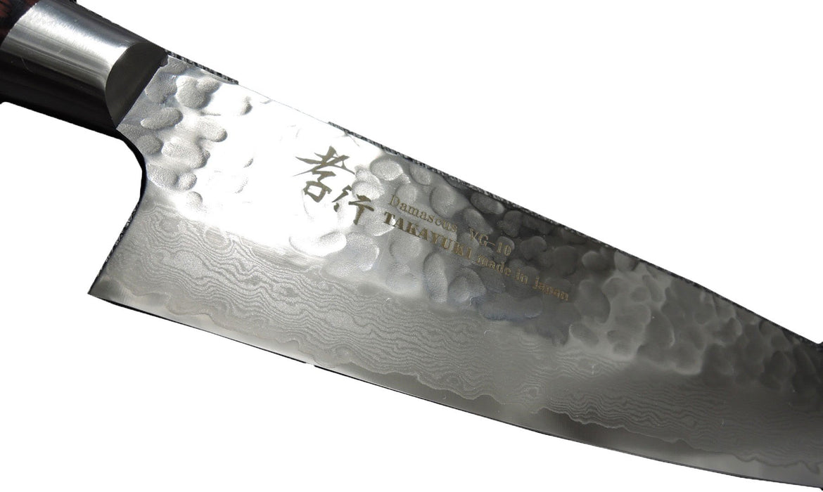 Takayuki Sakai 锤击大马士革 VG10 Santoku 180mm