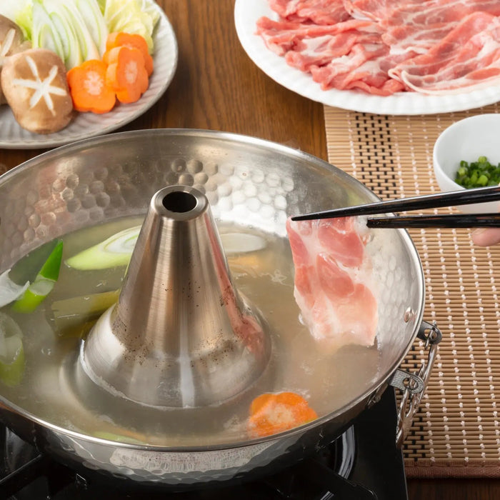 Takekoshi 優質不銹鋼 Shabu Shabu 火鍋 - 提升您的用餐體驗