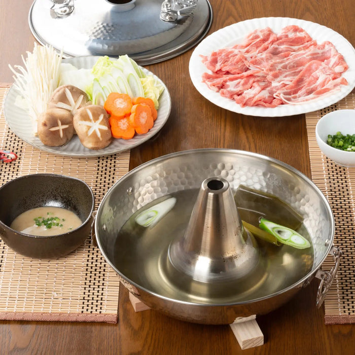 Takekoshi 優質不銹鋼 Shabu Shabu 火鍋 - 提升您的用餐體驗