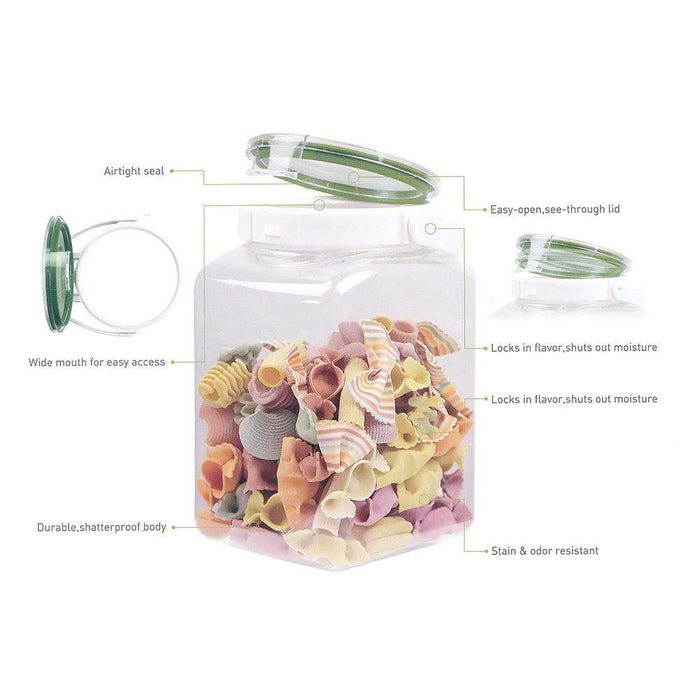 Takeya Freshlok 4.0L Airtight Storage Container with Handle - Efficient and Convenient Storage Solution