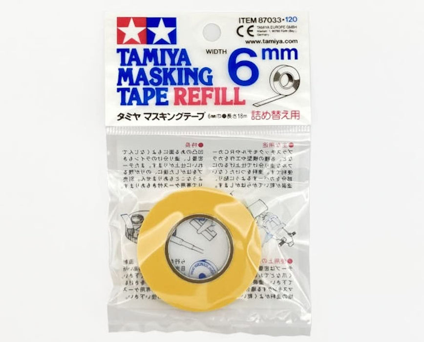 Tamiya Japan Makeup Material Series 6mm Masking Tape Refill