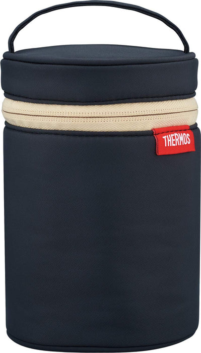 Thermos Soup Jar Pouch Black - Ret-001 Bk Japan - 300-500Ml