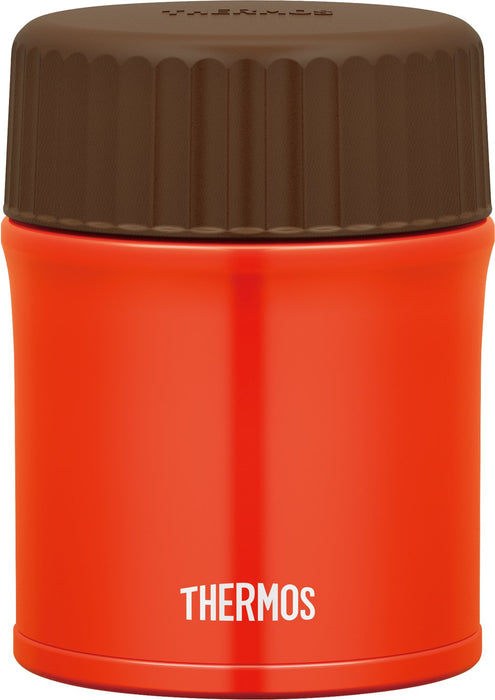 Thermos 380ml 紅色午餐罐 - 真空隔熱，日本 Jbu-380 R