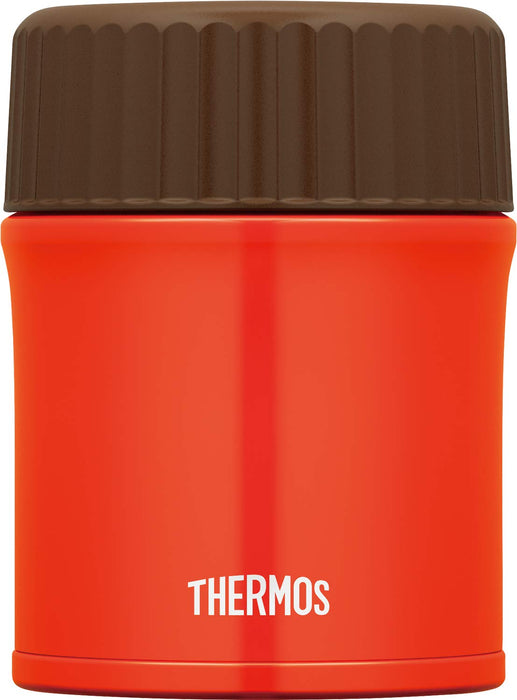 Thermos 380ml 紅色午餐罐 - 真空隔熱，日本 Jbu-380 R