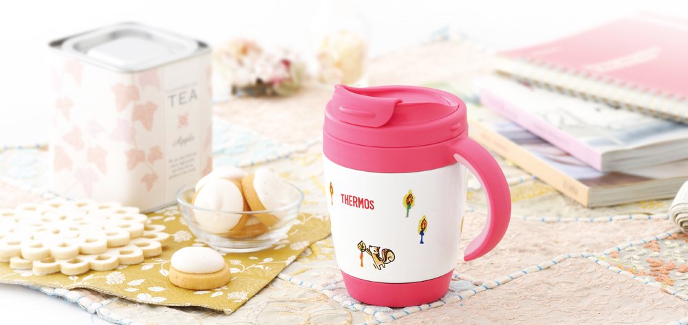 Thermos 270ml 松鼠真空保溫杯 - 日本 Jcv-270 Rs