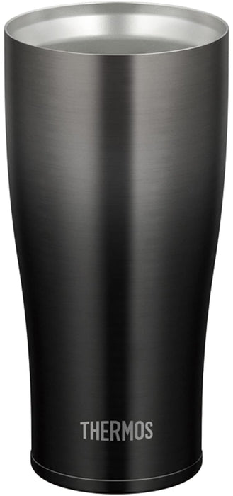 Thermos 420ml 黑色漸層真空保溫杯 - JDE-421LTD BK-G 日本