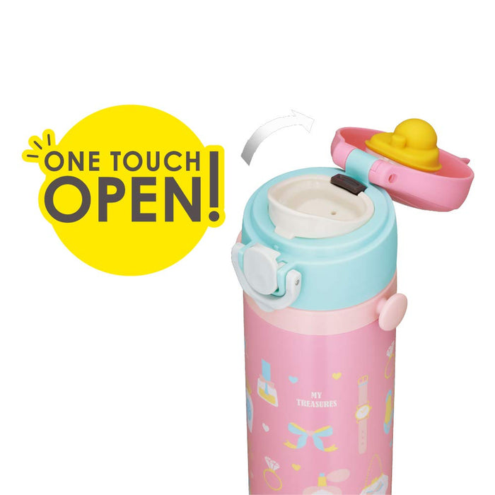 Thermos Japan 500Ml Pink Joi-500P Vacuum Insulated Kids Mobile Mug