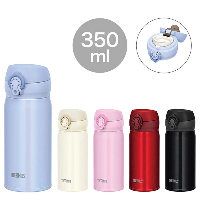 Thermos Jnl-354 Crw 350Ml 真空保温水瓶杯 - 奶油白