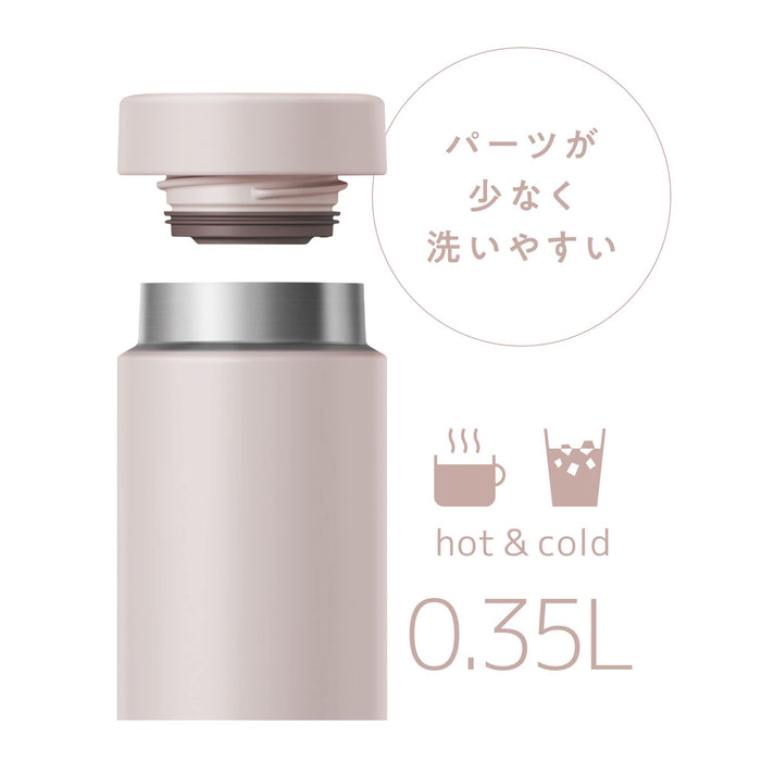 Thermos Jon-350 PGG 350ml 粉紅米色真空保溫水瓶