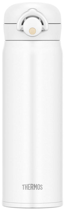 Thermos Jnr-501 500ml Insulated Water Bottle Mug - Matte White