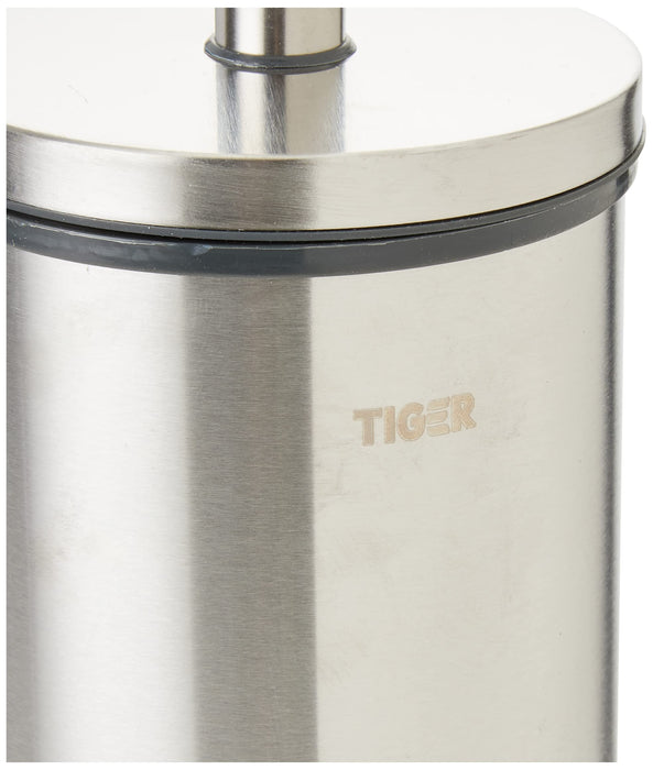 Tiger Japan 不锈钢马桶刷及支架 - 3.6X14X3.6 英寸