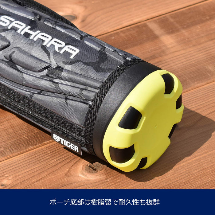 Tiger Thermos 1L Sahara 钢瓶运动直饮宽口保冷黑色 Mme-F100Kk