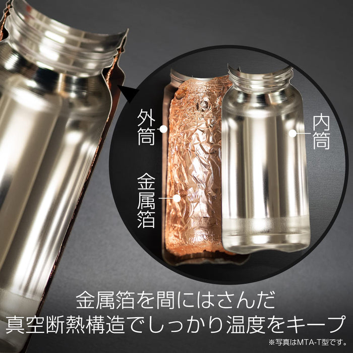 Tiger Thermos 200ml 螺紋馬克杯瓶玫瑰粉色 MMP-K021PE