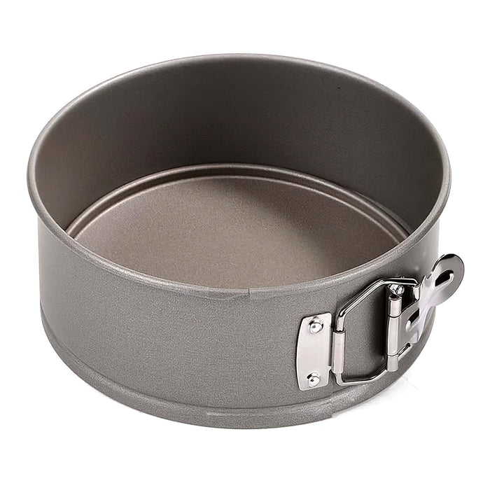 Tigercrown 15cm Round Cake Pan with Removable Bottom - Durable Steel Innerspring