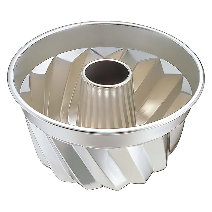 Tigercrown 19cm Steel Kugelhopf Bundt Cake Pan - Premium Quality Baking Essential